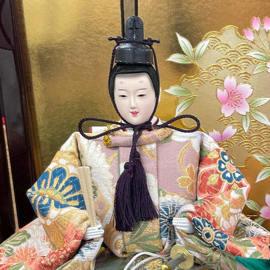 久月 雛人形 ひな人形 お祝い 平飾り 帯地 親王飾り 二人飾り 2 久月 雛人形 ひな人形 お祝い 平飾り 帯地 親王飾り 二人飾り 2