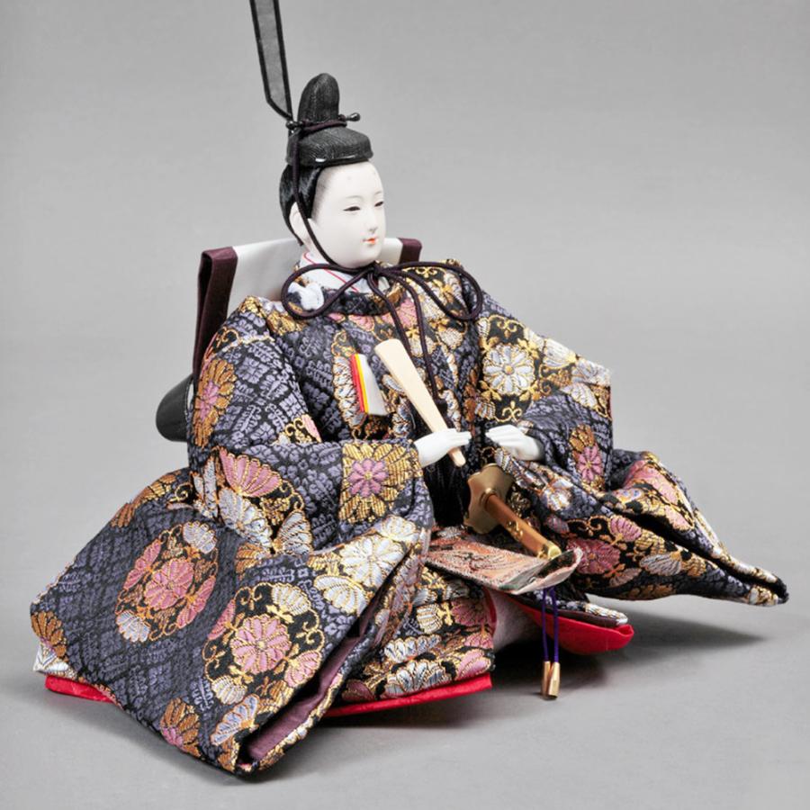 久月 雛人形 ひな人形 お祝い 収納飾り 収納式 段飾り 西陣織 金襴 皇