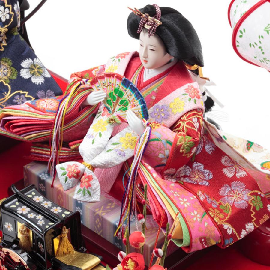 久月 雛人形 ひな人形 お祝い ケース飾り 親王飾り ケース入り
