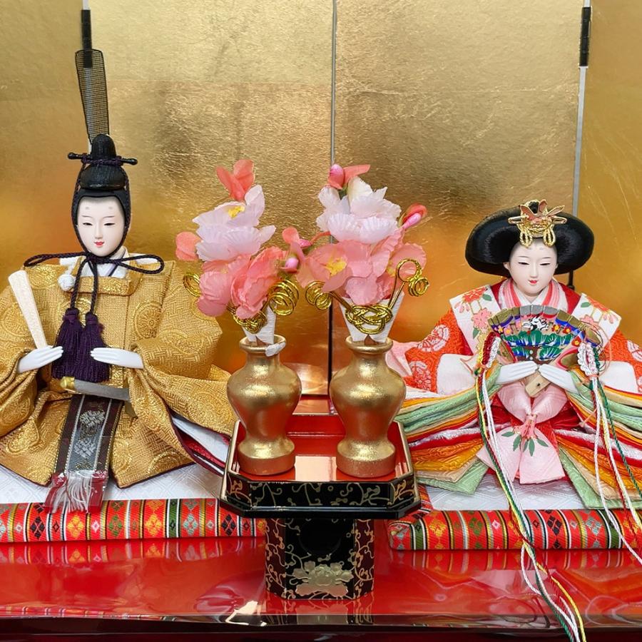 ひな人形セット 男雛 女雛 提灯付き 久月】ひな人形セット 男雛 女雛 提灯付き【送料込み】