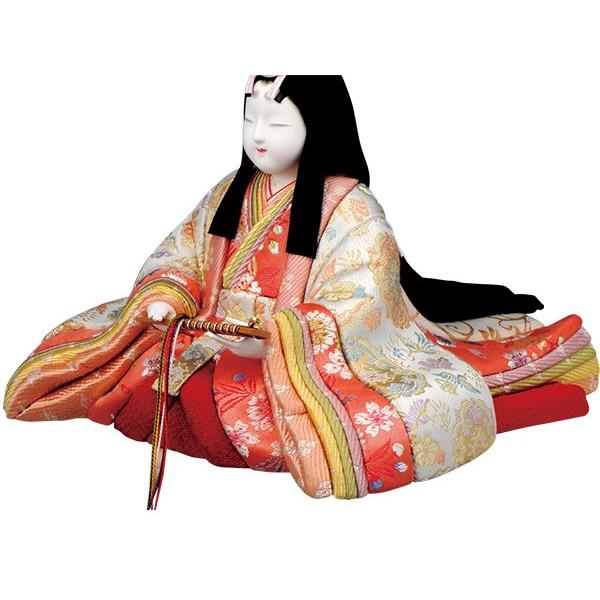 木目込　ひな人形セット親王揃 雛人形 親王飾り】縫nui /木目込親王二段飾り（草木染衣裳 ログウッドx