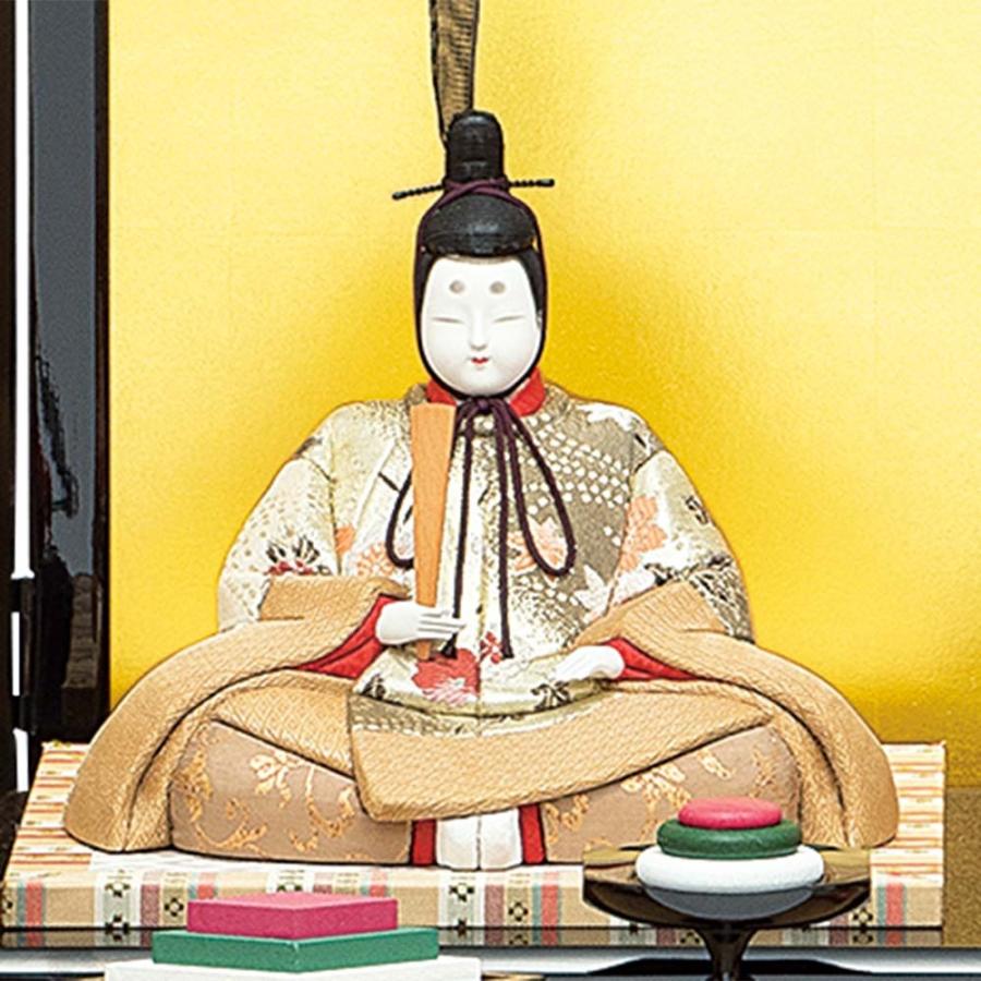 雛人形 木目込み 真多呂 段飾り 二段 豊雅雛10人飾り かわいい モダン
