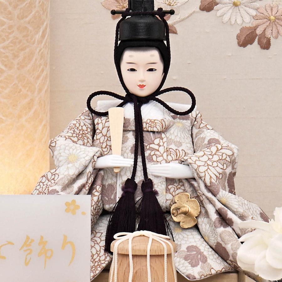 雛人形 コンパクト かわいい 女の子 ミニ おしゃれ つまみ細工 初節句