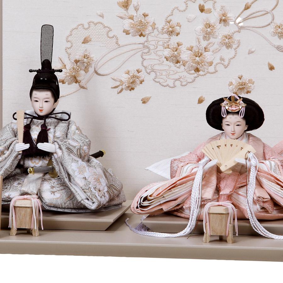 雛人形 コンパクト ミニ くすみ色 おしゃれ かわいい ひな人形 可愛い