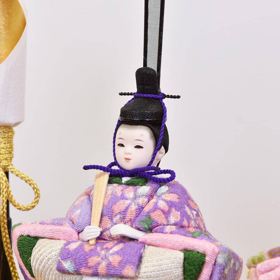 値下！○保管新品 激安♪61巾 アクリルケース入り ひな人形 雛人形