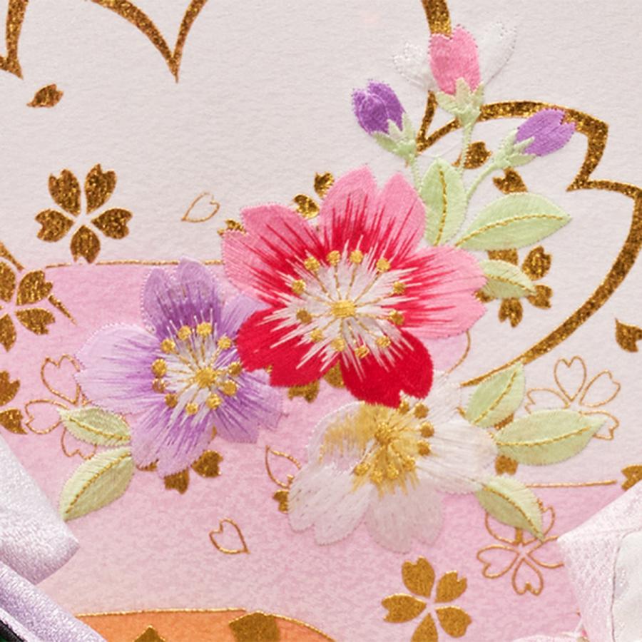 雛人形 ケース飾り ひな人形 初節句 桃の節句 おしゃれ お雛様 コンパクト ケース入り 親王飾り ピンク アクリル 親王飾り 刺繍 263-258 2026_14