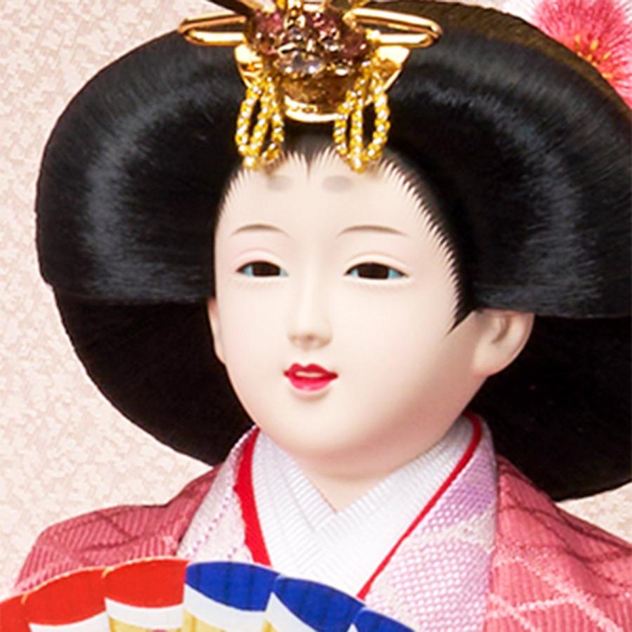 雛人形 ケース入り コンパクト 選べる ケース飾り ピンク ひな人形