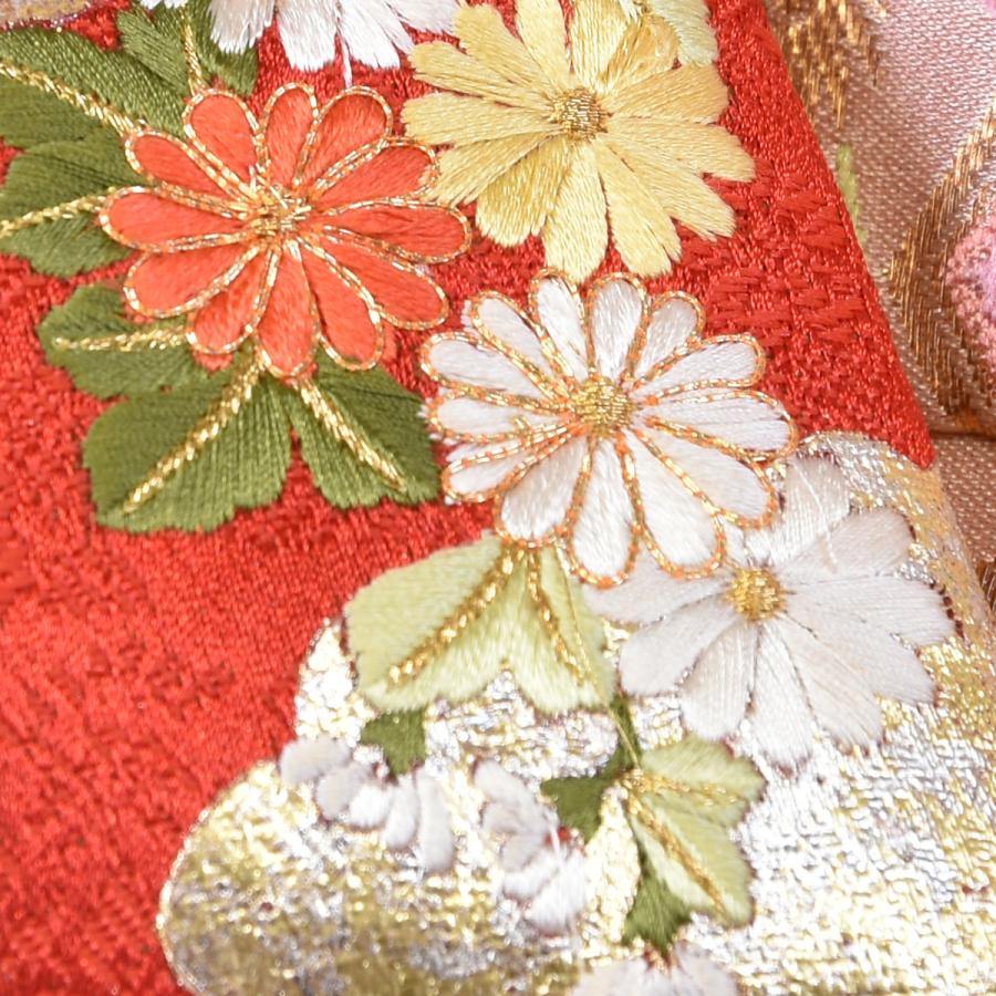 雛人形 コンパクト 松寿 ひな人形 刺繍 親王飾り 平飾り 黒 ししゅう 白 紺 ホワイト orijin  かわいい おしゃれ モダン 初節句 お雛様 おひな様の画像