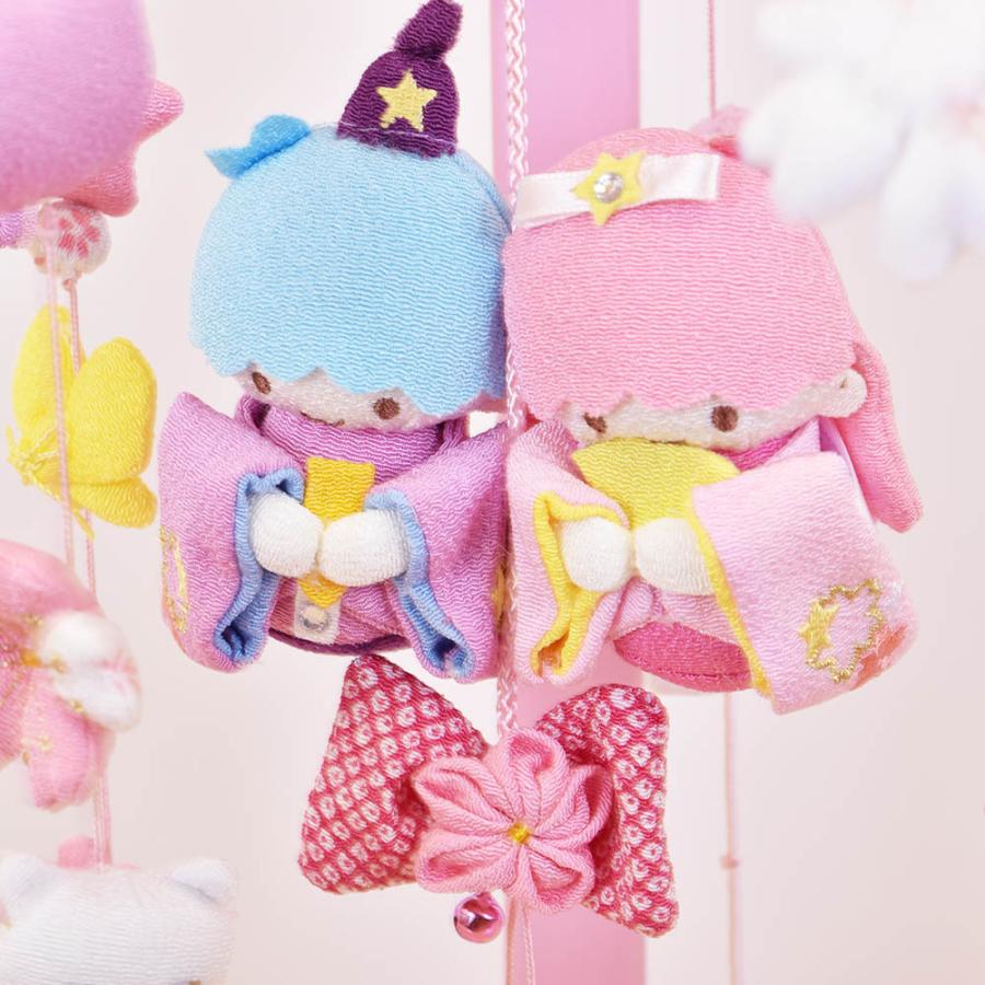 雛人形 おしゃれ つるし雛 リトルツインスターズ 星の吊るし 雛