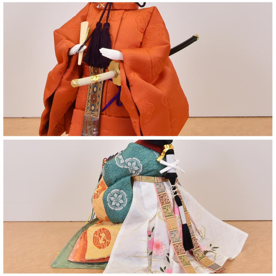 親王飾り 中 陶心雛 ひな人形/雛人形 桃の節句 ひな祭り 初節句 親王飾り 中 陶心雛 ひな人形/雛人形 桃の節句 ひな祭り 初節句