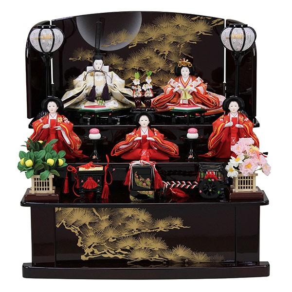 雛人形 収納飾り コンパクト 三段飾り 5人 五人飾り 3段 ひな人形 おしゃれ かわいい 初節句 お雛様 Www Nlqp Com