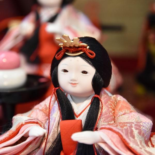 【値下げ】 雛人形 五人飾り 超 コンパクト 5人 ミニ ひな人形 おしゃれ かわいい 初節句 お雛様 シンプル 台屏風折畳式 【OC1620987123】(57486円)