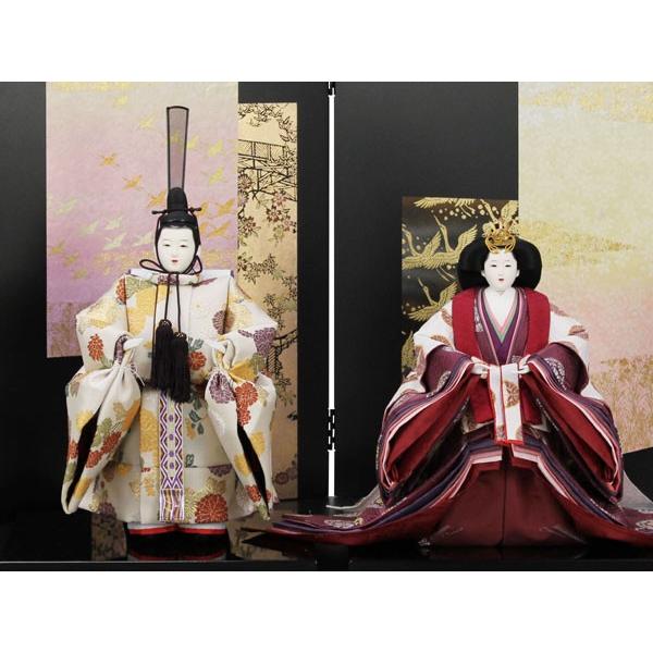 【限定品】 雛人形 立雛 親王飾り 立ち雛 ひな人形 おしゃれ かわいい 初節句 お雛様 シンプル 【M2109204436】(74800円)