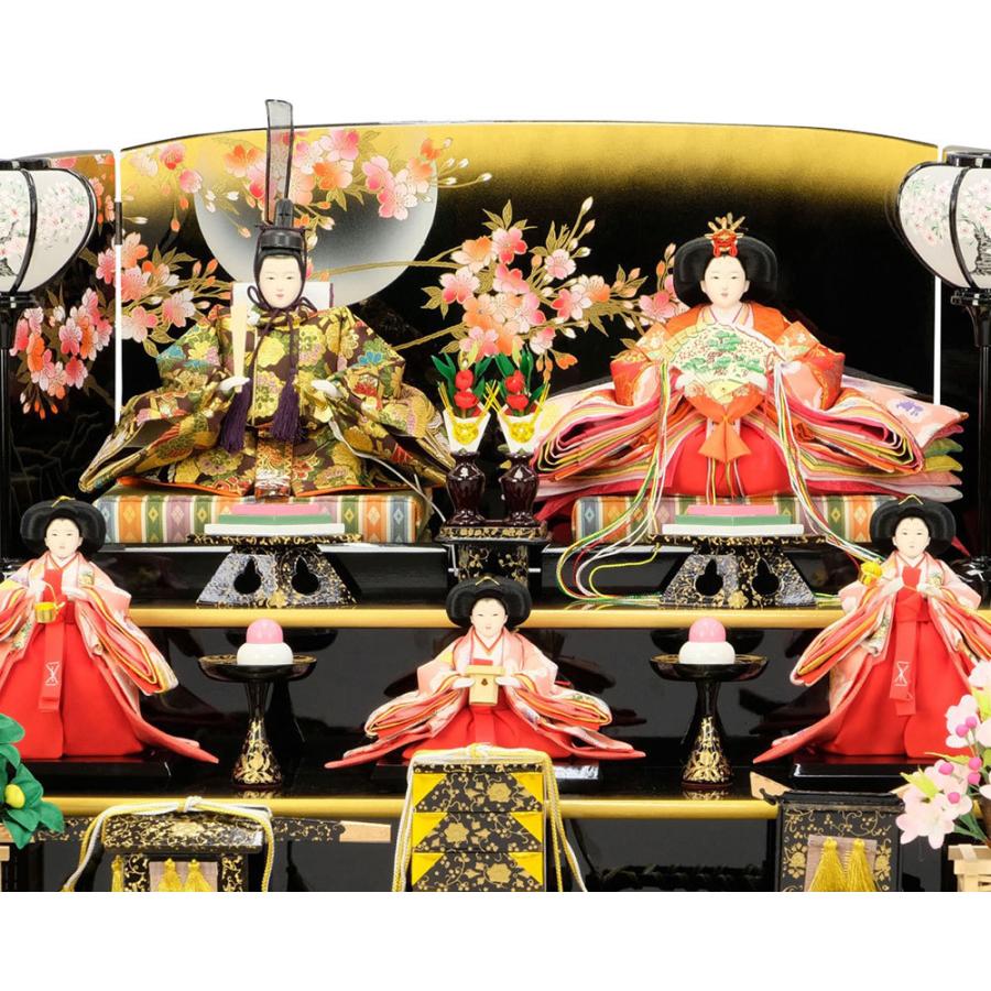 【売り切りお値下げ】 雛人形 ひな人形 お祝い 三段飾り 3段飾り 五人飾り 5人飾り おしゃれ かわいい おしゃれ 可愛い 【2018518466】(71584円)