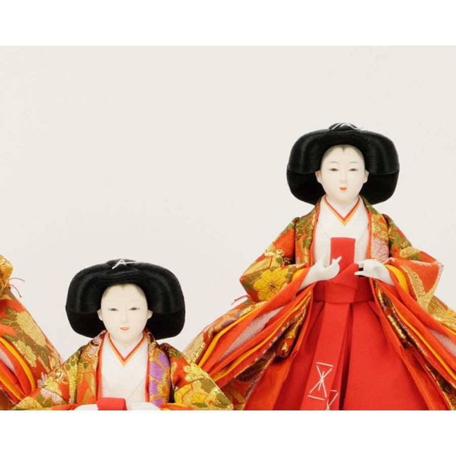 【ラスト1点】 雛人形 ひな人形 お祝い 三段飾り 3段飾り 五人飾り 5人飾り おしゃれ かわいい おしゃれ 可愛い 【CEG1981658424】(70277円)