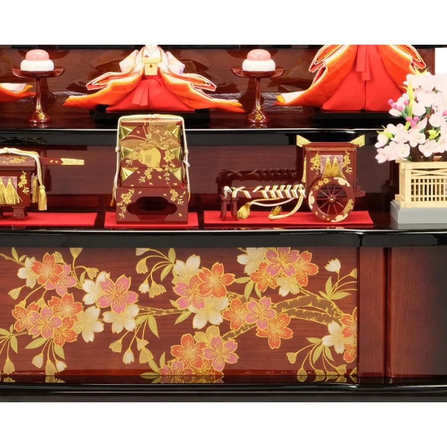 雛人形 ひな人形 お祝い 三段飾り 3段飾り 五人飾り 5人飾り おしゃれ かわいい おしゃれ 可愛い