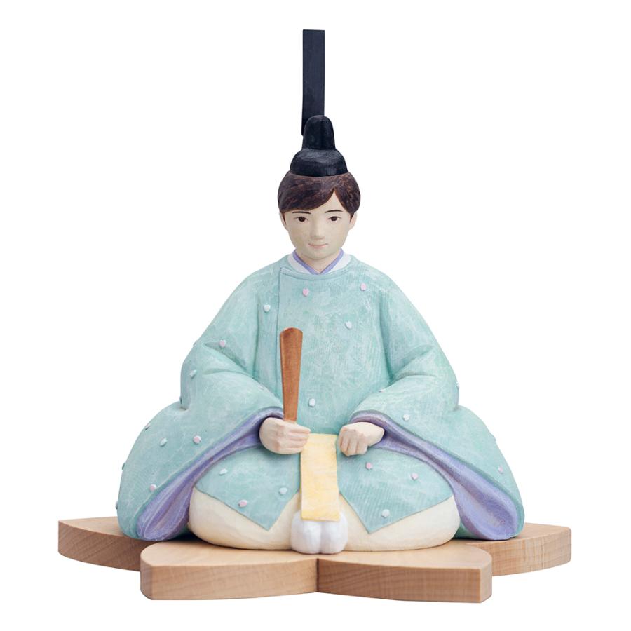 雛人形 おしゃれ コンパクト 親王飾り 木製 かわいい 人気 花の宴 Atelier -アトリエ- 手作り 灰原 愛 ミニ 2024