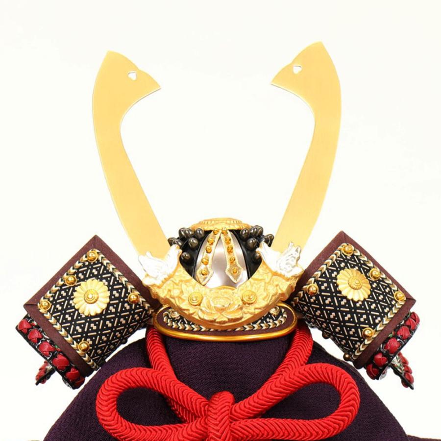 5月人形 五月人形 お祝い 兜飾り 1/5号 櫃付 節句人形工芸士 辰広