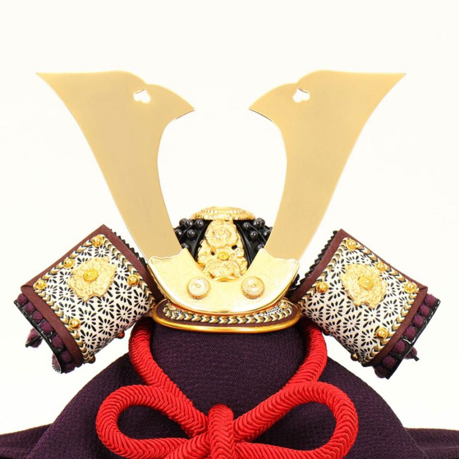 5月人形 五月人形 お祝い 兜飾り 1/5号 櫃付 節句人形工芸士 辰広 おしゃれ お洒落 コンパクト かっこいい モダン 2022_1