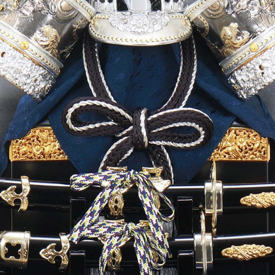 5月人形 おしゃれ 五月人形 武将 コンパクト 伊達政宗 兜 12号ケース