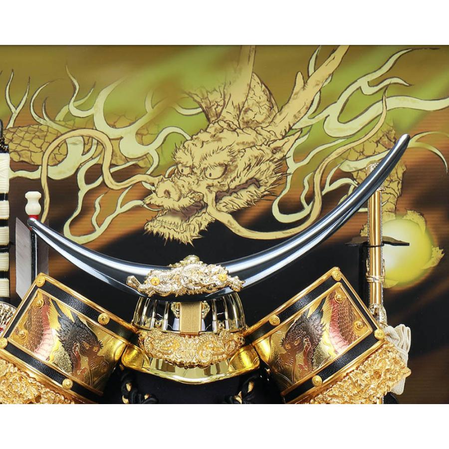 5月人形 コンパクト ケース飾り 伊達 五月人形 お祝い 武将 伊達政宗