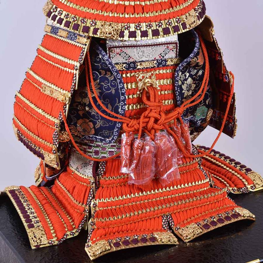 五月人形 コンパクト おしゃれ 鎧飾り 13号 鎧 平安一水 5-33024 鎧