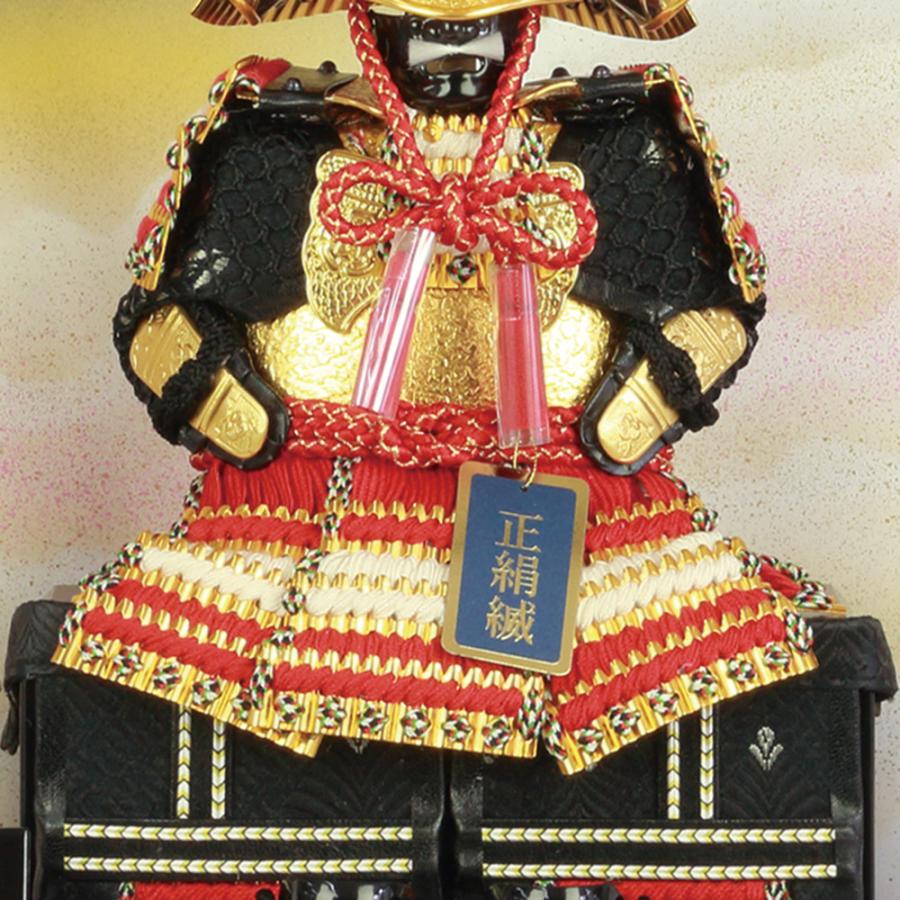 五月人形 ケース飾り 鎧 ケース入 お祝い 4号 初節句 ガラス 鎧セット