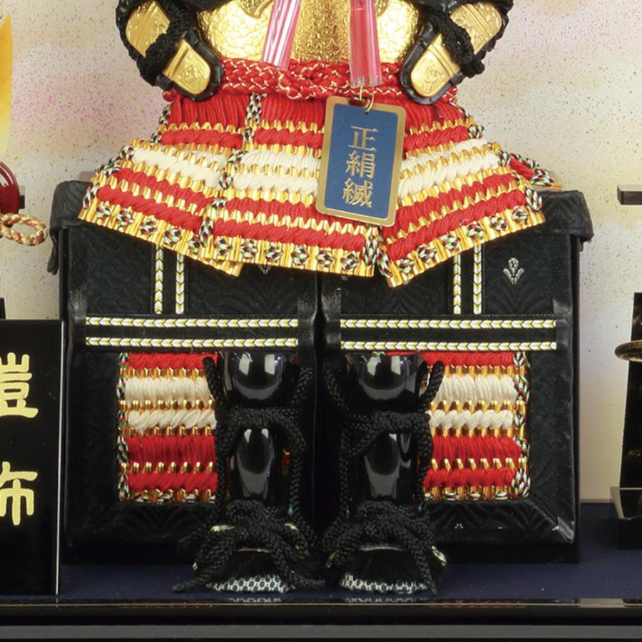 五月人形 ケース飾り 鎧 ケース入 お祝い 4号 初節句 ガラス 鎧セット