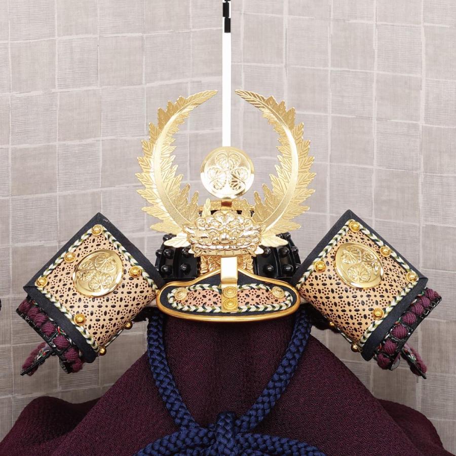 五月人形 かぶと 徳川 コンパクト 兜飾り 初節句 辰広 おしゃれ 徳川家康 1/5 かわいい ミニ 端午の節句 子供の日 男の子 2026_2