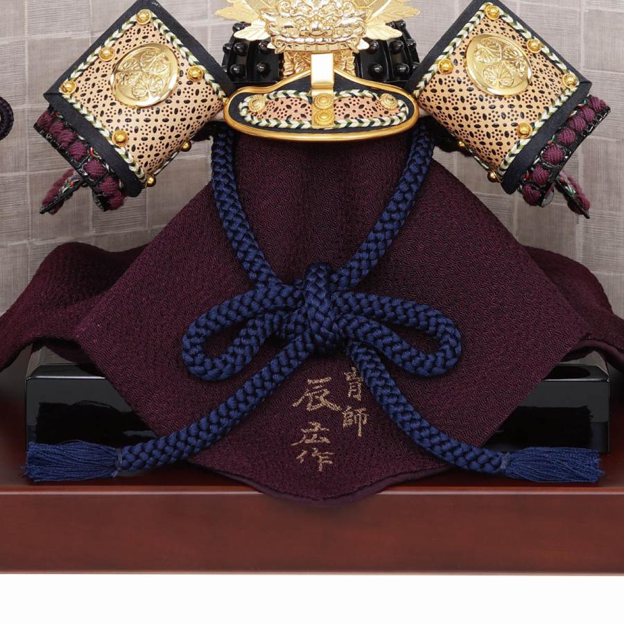 五月人形 かぶと 徳川 コンパクト 兜飾り 初節句 辰広 おしゃれ 徳川家康 1/5 かわいい ミニ 端午の節句 子供の日 男の子 2026_5