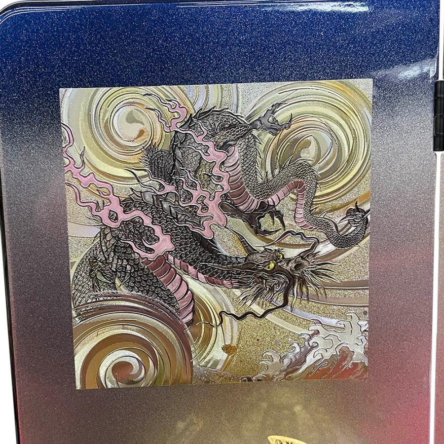五月人形 兜飾り コンパクト 収納飾り 選べる 龍 竜 武将 名将 上杉