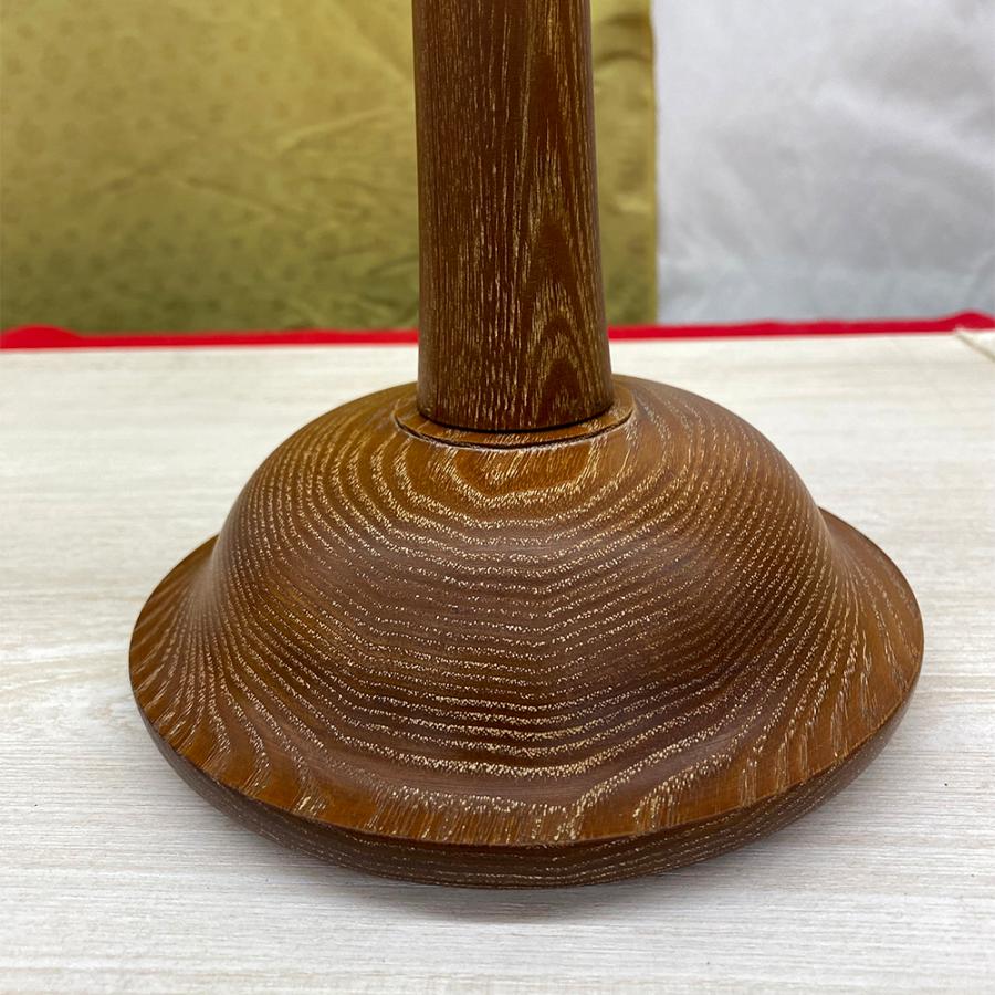 五月人形用 前飾り 短檠 たんけい 台座 本桑 倉庫管理品 展示品
