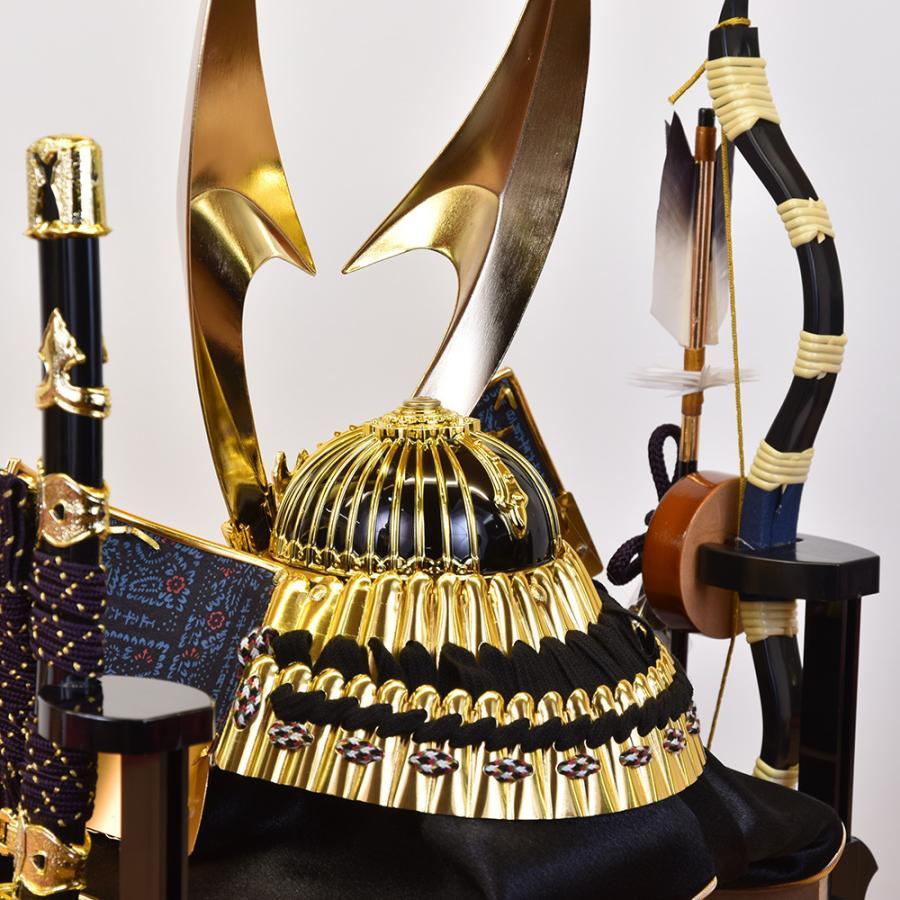 五月人形 久月 ケース飾り アクリル ケース入り 5月人形 コンパクト 兜