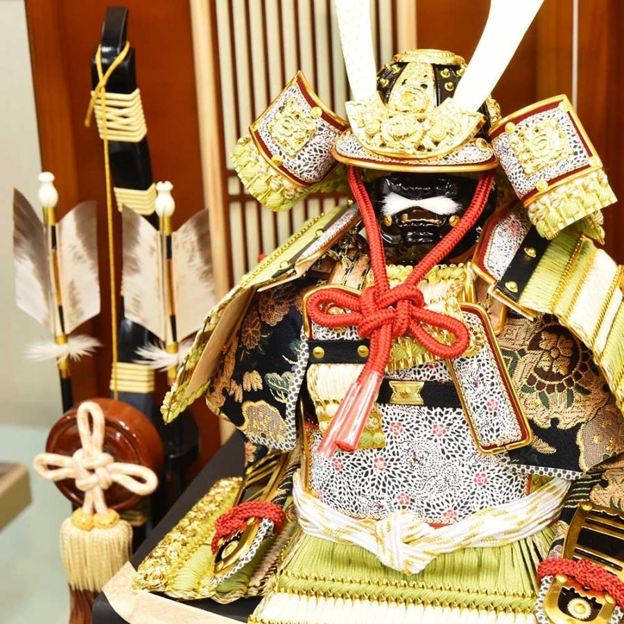 五月人形 コンパクト モダン 鎧飾り 甲冑 送料無料 お祝い 男の子 端午