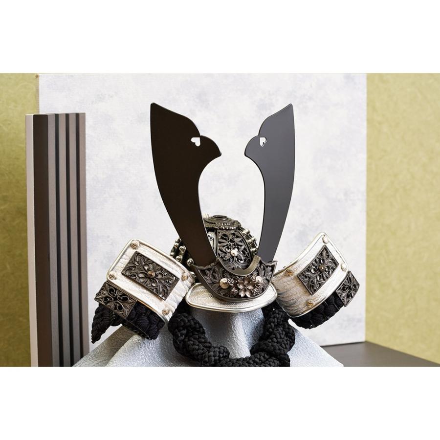 久月 五月人形 久月作 コンパクト お祝い 兜飾り 収納飾り 兜収納飾り