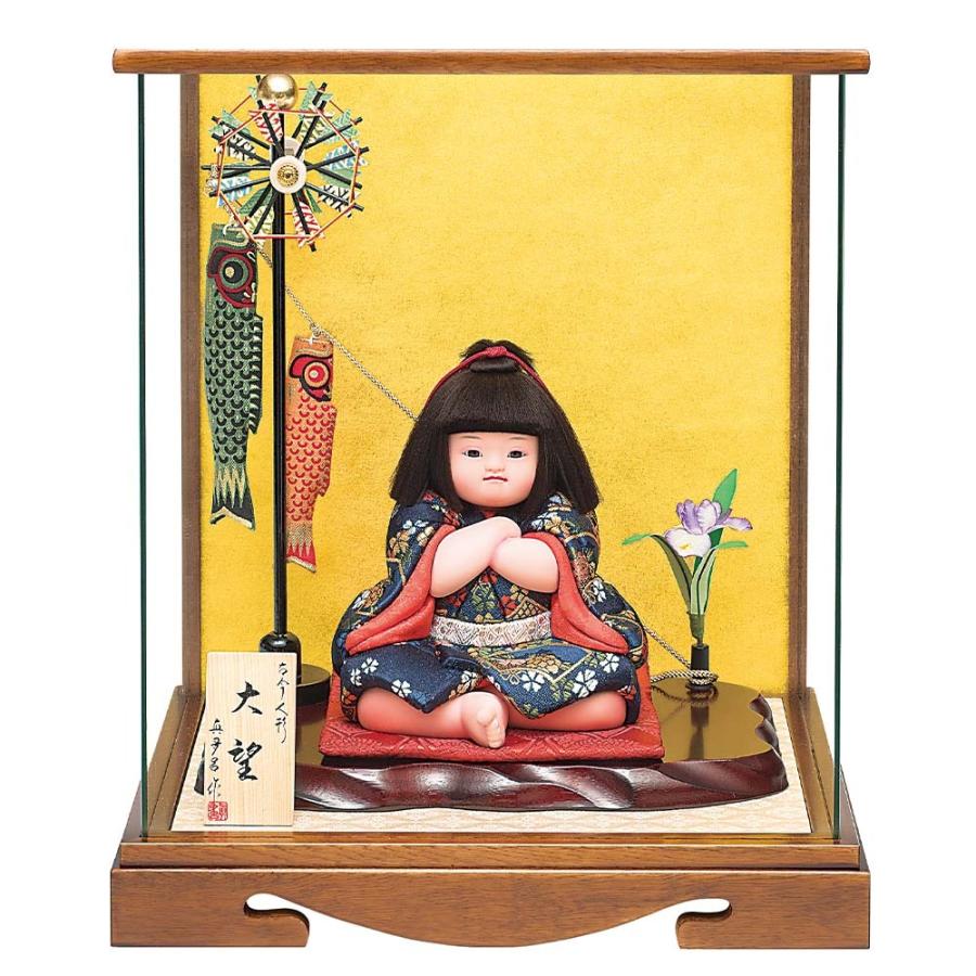 五月人形 真多呂人形作 真多呂人形作 五月人形 木目込み 大将