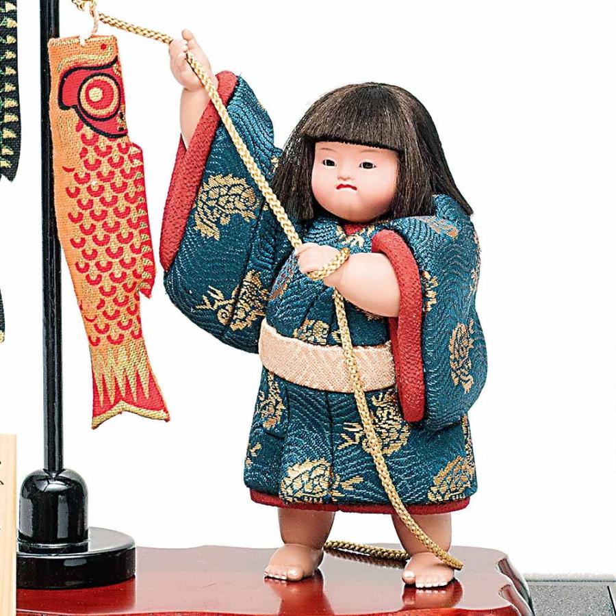 五月人形 木目込人形 真多呂人形 こどもの日 こいのぼり 男の子 伝統 芸術 大正8年創業 真多呂人形】雛人形 五月人形 / 江戸木目込人形 / 東京
