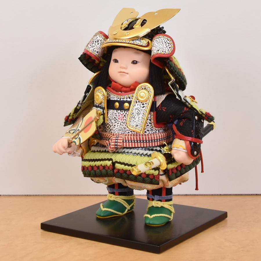 五月人形 大将飾り コンパクト 5月人形 子供大将 幸一光 文こいのぼり