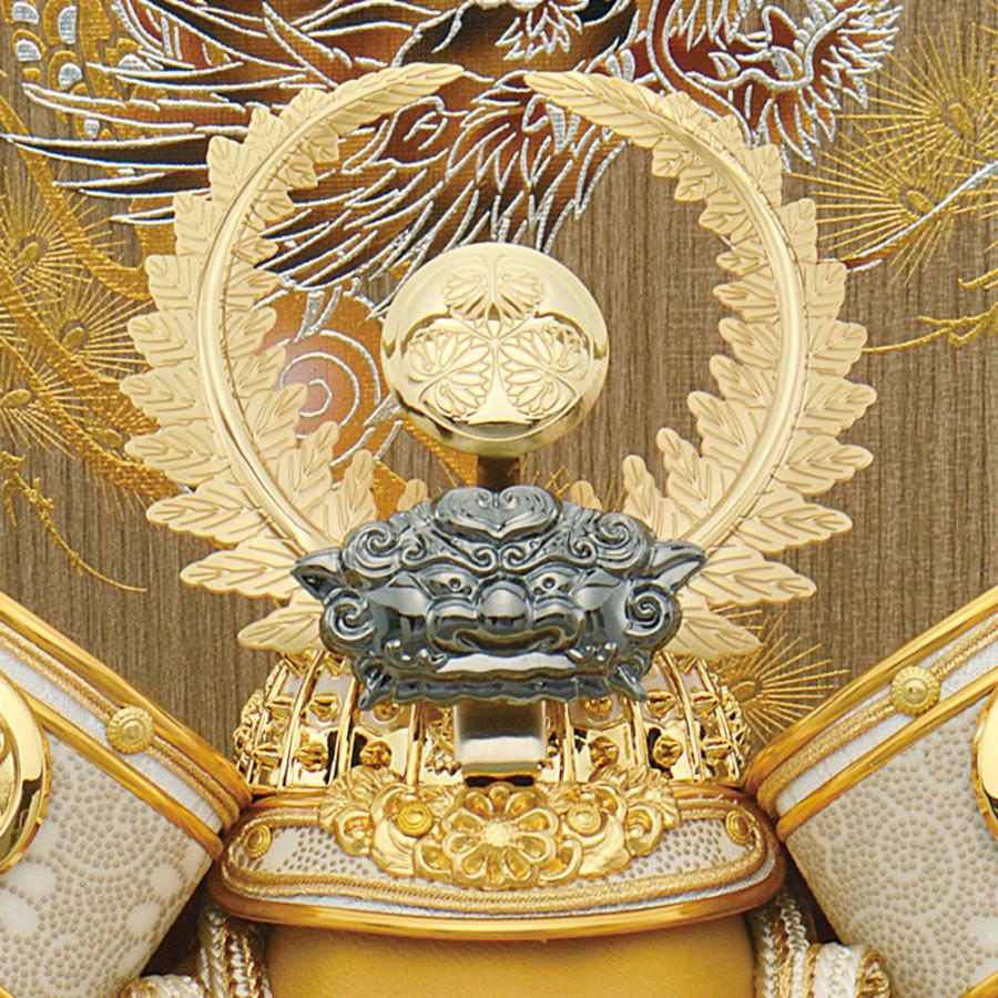 五月人形 コンパクト ケース入り 徳川家康 おしゃれ 兜飾り 8号 白金 徳川兜 おしゃれ 名将武将 ケース飾り モダン 木 木製 台 ミニ かわいい 2025 ck2597-8 |  | 12