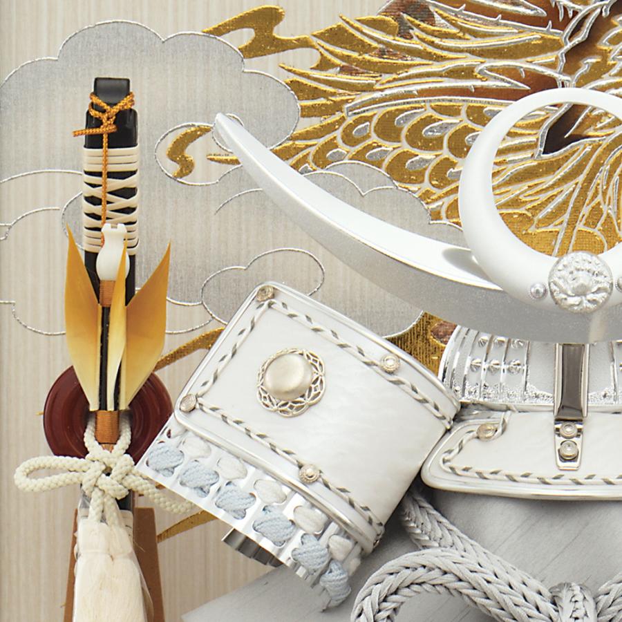 五月人形 お祝い 初節句 コンパクト 兜飾り ケース飾り 8号 アクリル