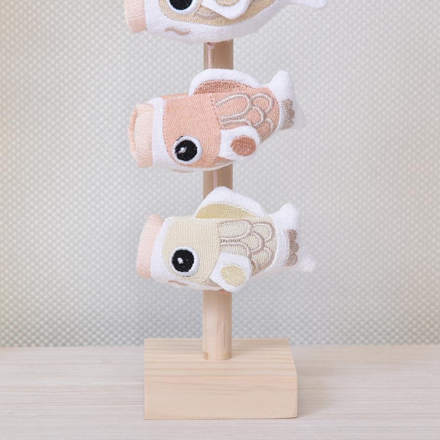 鯉のぼり 室内 こいのぼり 一本吊り おしゃれ かわいい 桜胡桃 ミニ 可愛い 五月人形 卓上 コンパクト 可愛い モダン 2024 |  | 04
