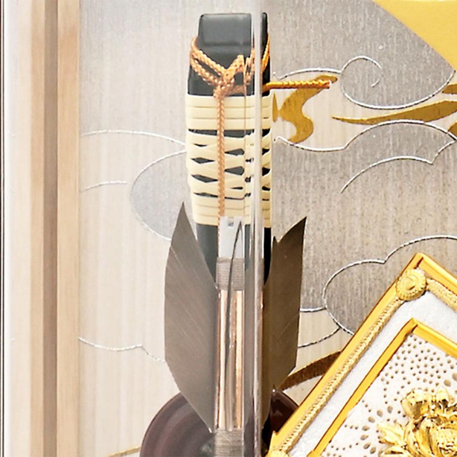 五月人形 ケース飾り かぶと コンパクト 兜飾り ミニ おしゃれ 金