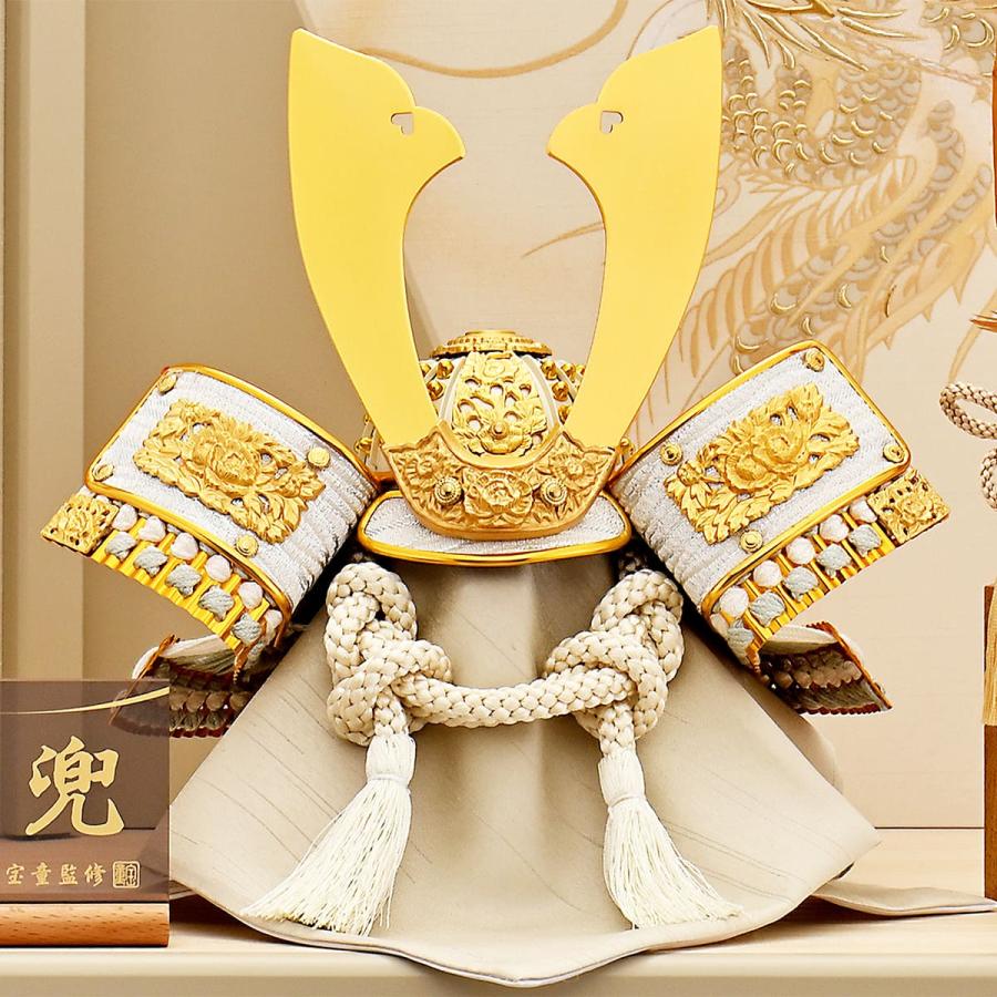 ☆緊急値下げ☆即日発送可！お子様、お孫様に⭐高級五月人形一式☆間違いなく美品☆ 五月人形 兜 収納飾り コンパクト かぶと 組子細工 ミニ おしゃれ 金