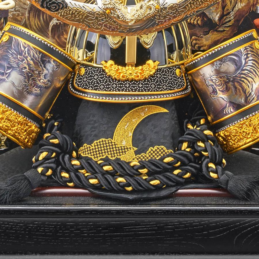 五月人形 兜飾り ケース飾り 着用飾り 上杉 武将 名将 上杉謙信