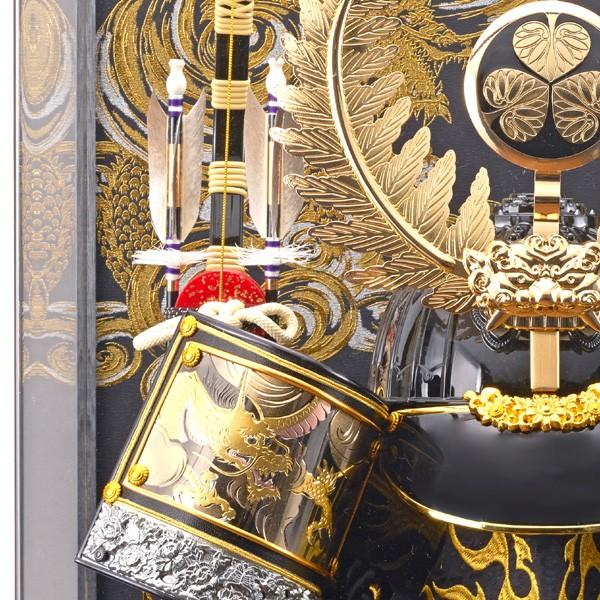 平安水宝作　五月人形 徳川家康 着用兜 着用 コンパクト アクリルケース入り 五月人形 徳川家康 着用兜 着用 ケース飾り コンパクト アクリルケース