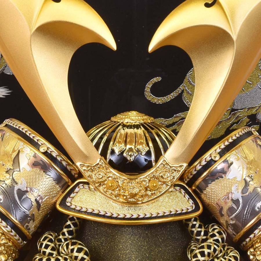 五月人形 コンパクト 兜 虎 ケース入り 5月人形 おしゃれ 兜飾り 金 ケース飾り ガラス 木製 モダン かぶと ミニ 初節句 端午の節句 |  | 03