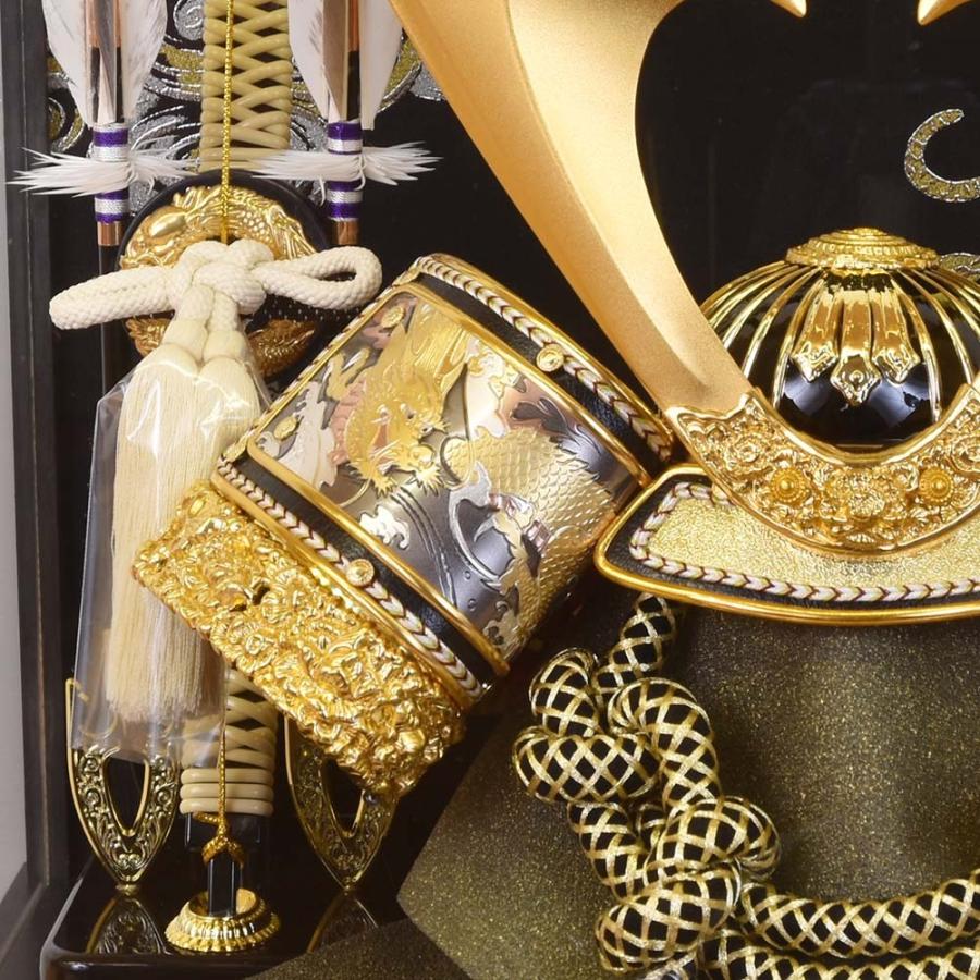 五月人形 コンパクト 兜 虎 ケース入り 5月人形 おしゃれ 兜飾り 金 ケース飾り ガラス 木製 モダン かぶと ミニ 初節句 端午の節句 |  | 04