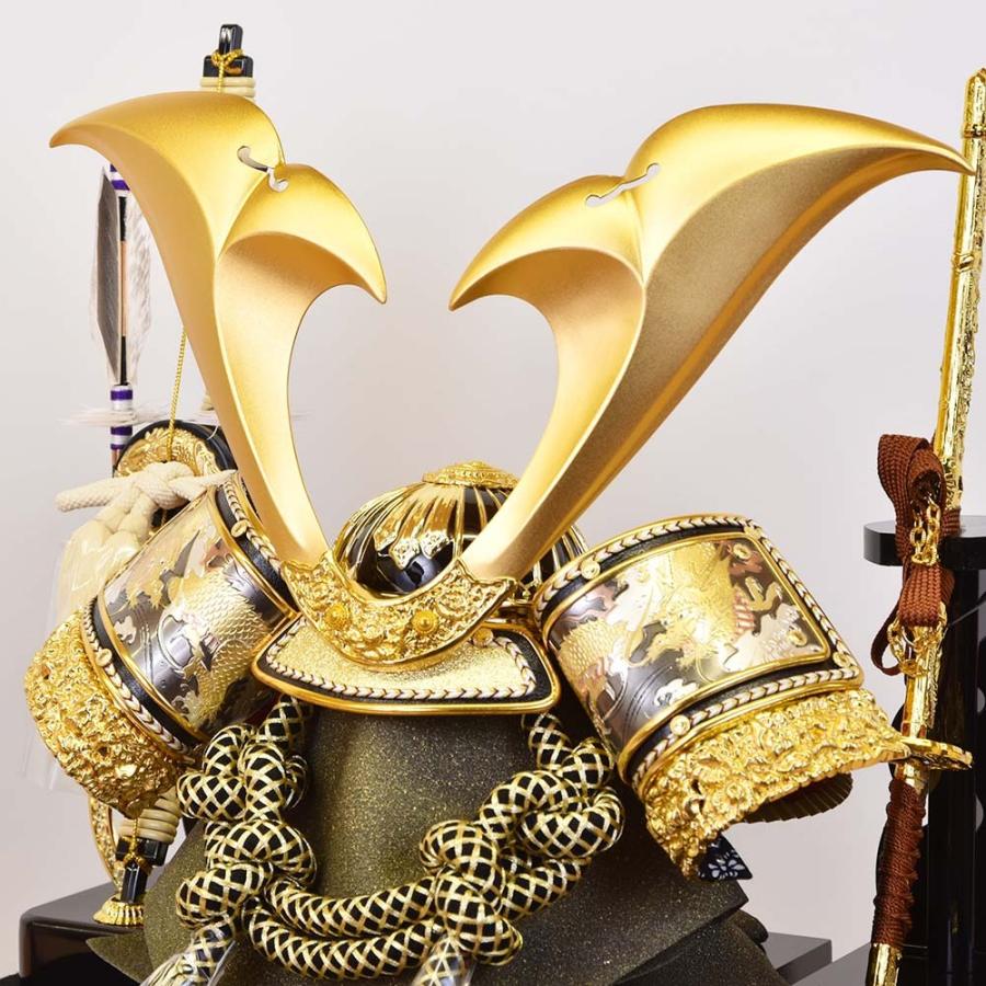 五月人形 コンパクト 兜 虎 ケース入り 5月人形 おしゃれ 兜飾り 金 ケース飾り ガラス 木製 モダン かぶと ミニ 初節句 端午の節句 |  | 07