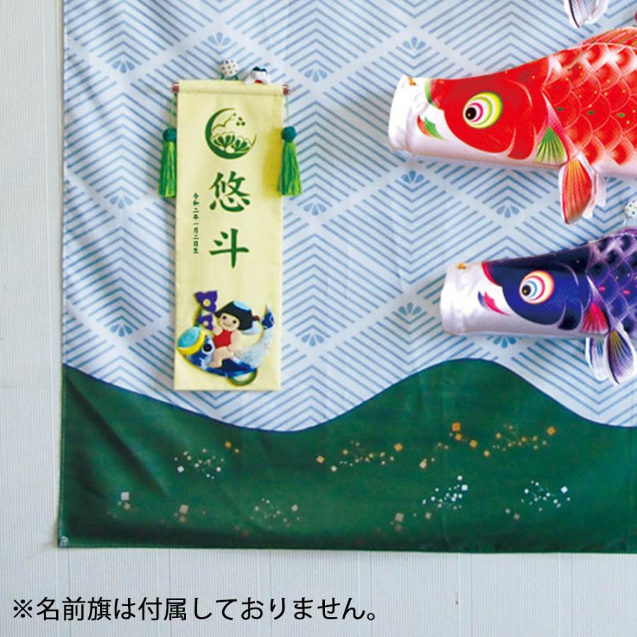 鯉のぼり こいのぼり コンパクト キャンバス鯉のぼり集（つどい）星歌