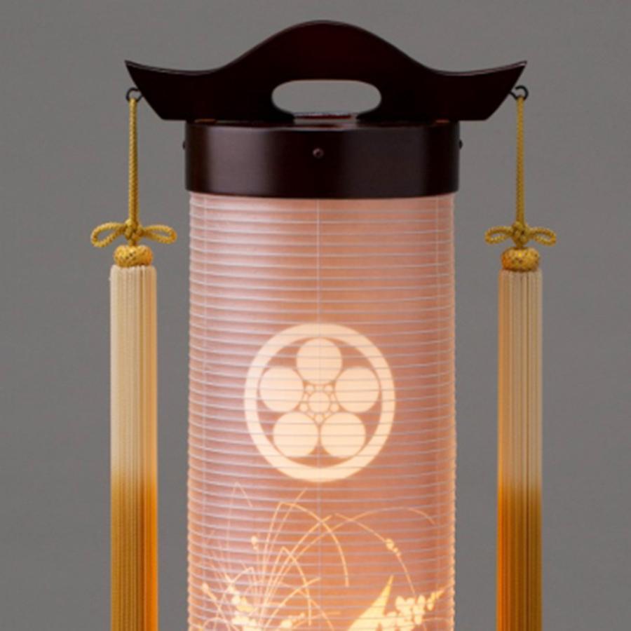盆提灯 コンパクト ちょうちん 提灯 初盆 人気の盆提灯 家紋入り
